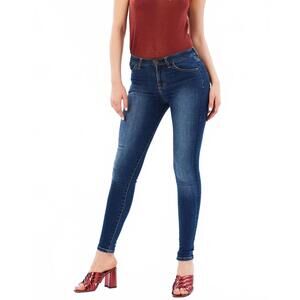 NEW OUTLAND DENIM isabel mid-rise skinny jeans in byron